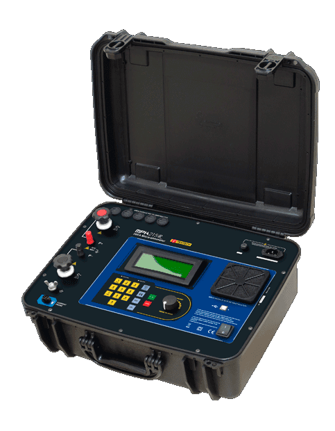 Micro-ohmímetro 200 A BSG con remoto - MPK-215r